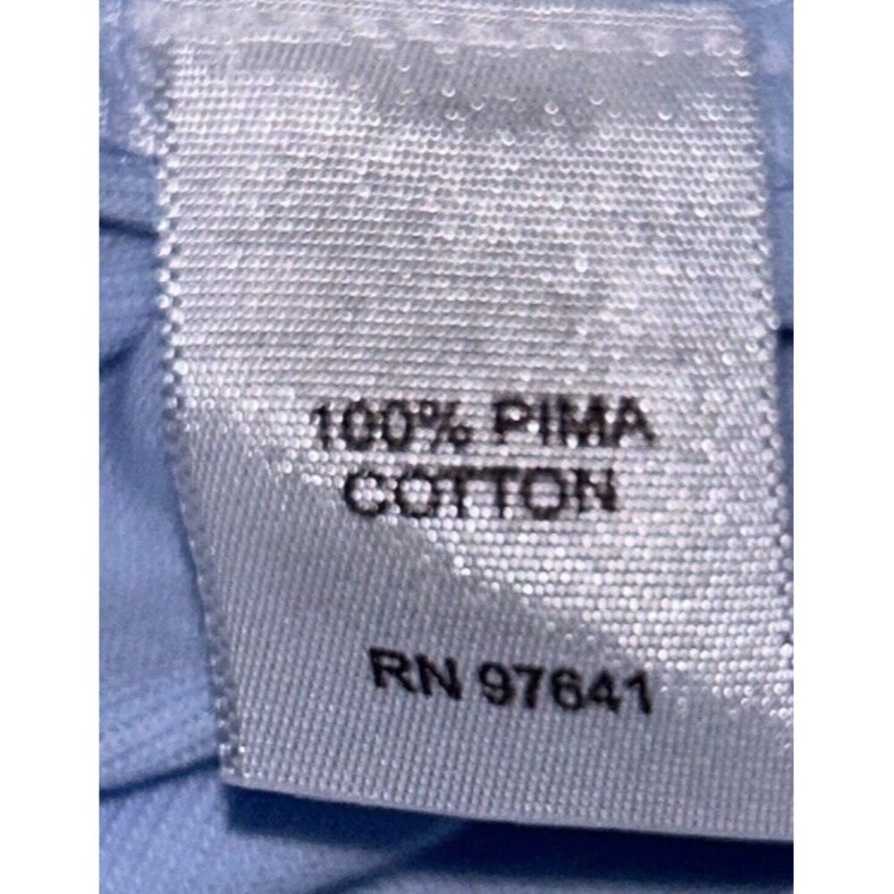 J Jill Sz XL Light Blue Pima Cotton Ballet Sleeve Tee Soft Scoop Neck Peru EUC - Picture 7 of 8